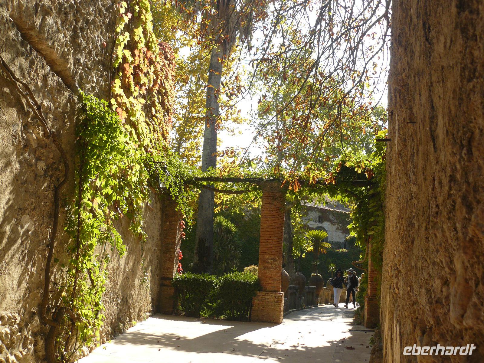 Villa Cimbrone im Oktober 1