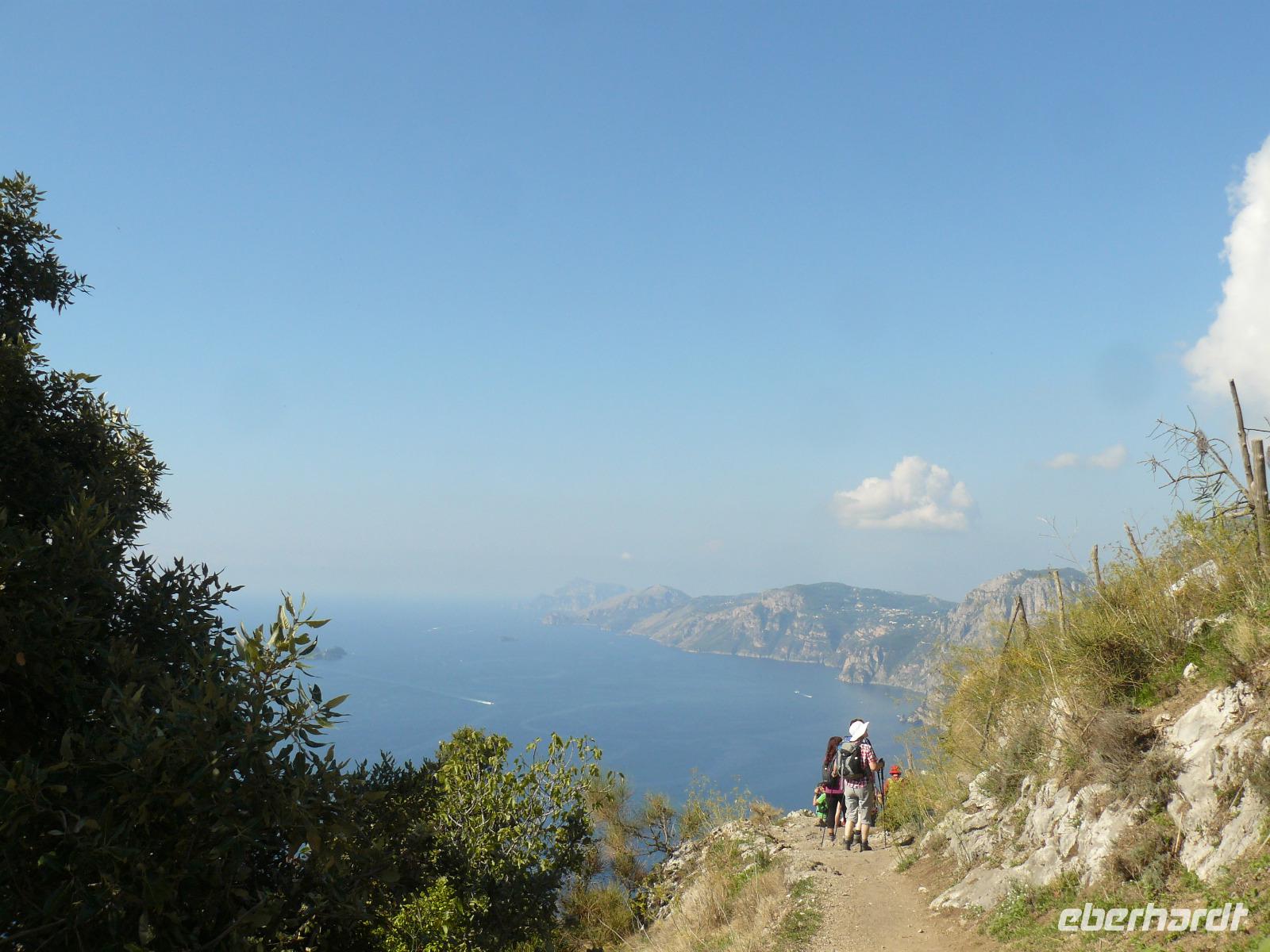 Pfad der Götter: Sentiero degli Dei im Oktober 6