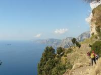 Pfad der Götter: Sentiero degli Dei im Oktober 7