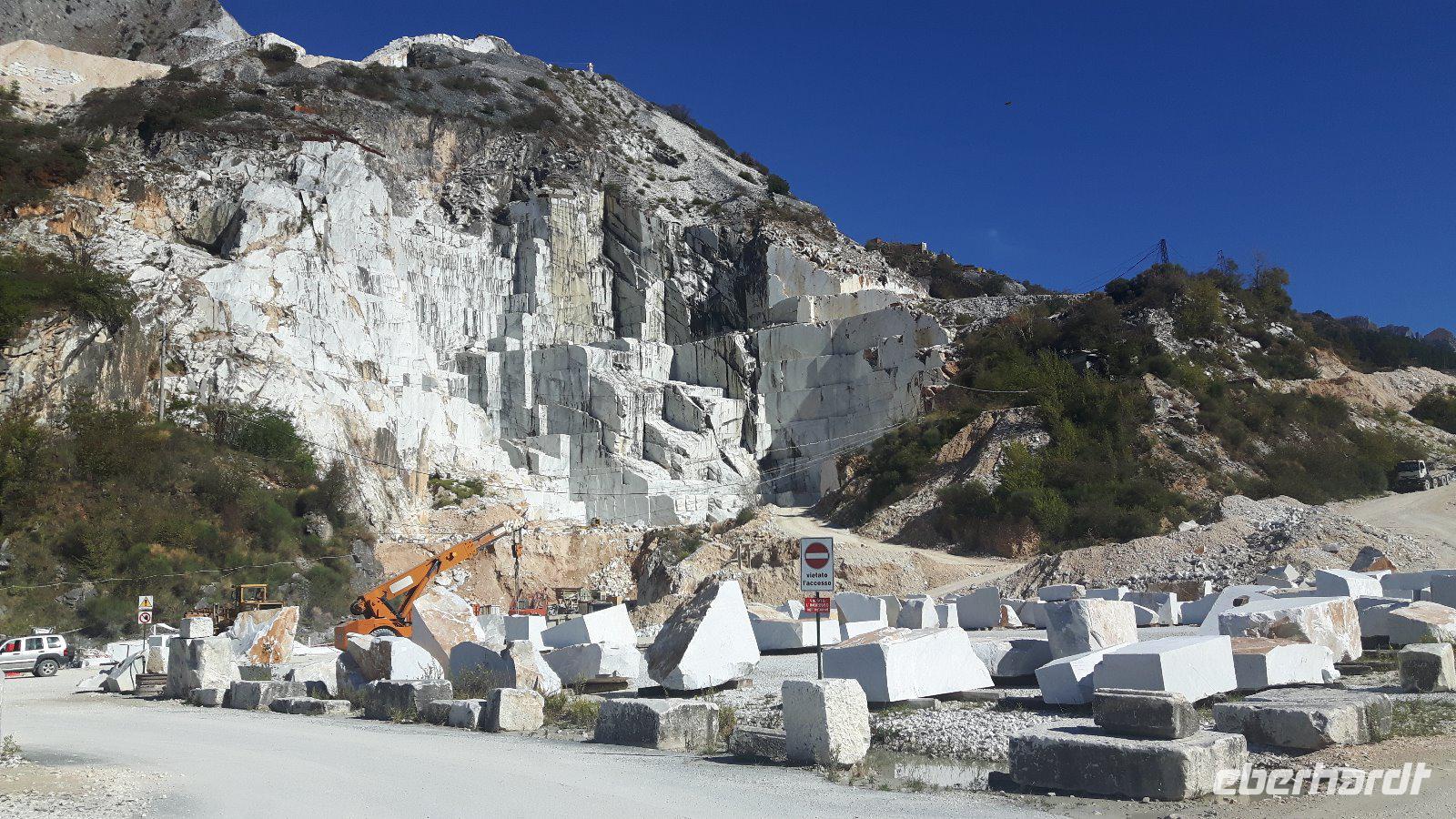 Carrara (Cave di Colonnata - Marmorbrüche)
