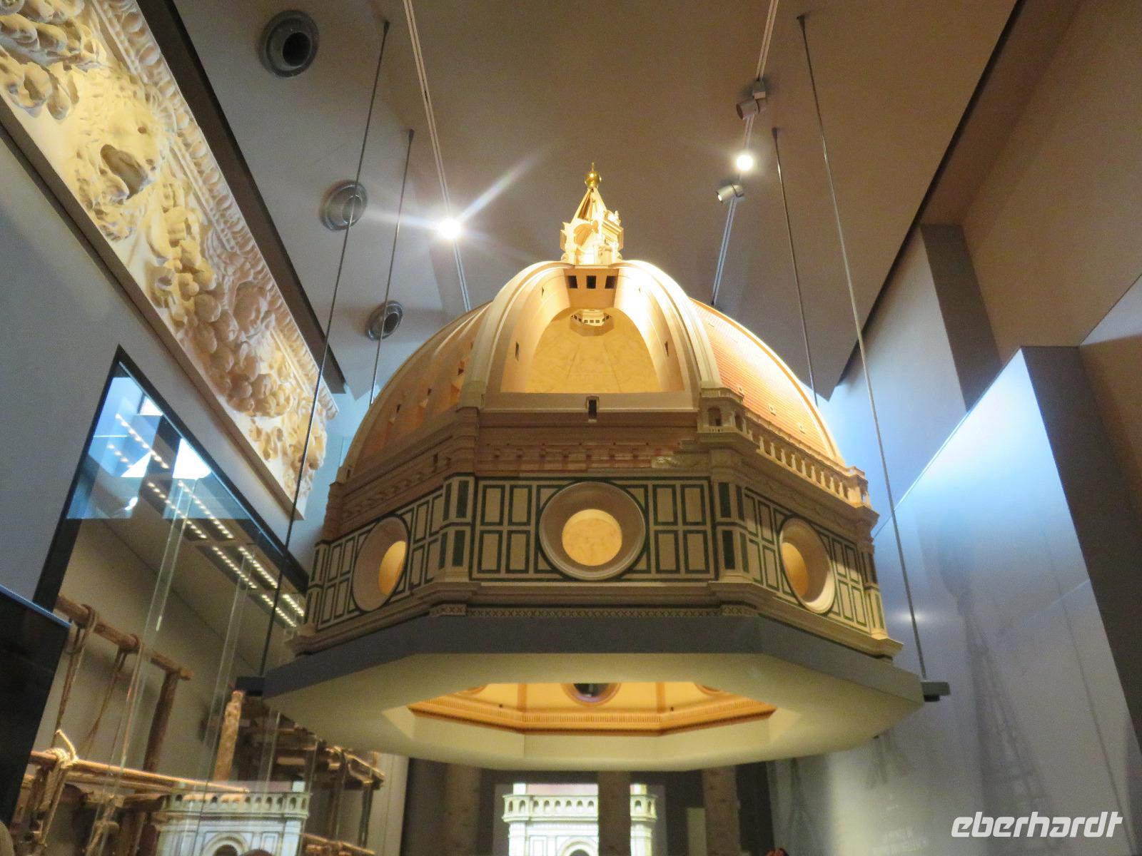 Florenz – Dommuseum – Modell der Kuppel des Domes