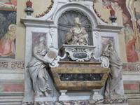 Florenz – Grabmal von Galileo Galilei in der Franziskanerkirche St. Croce