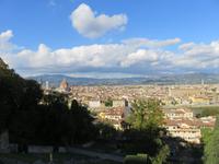 Blick vom Bardini-Garten auf Florenz