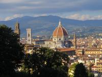 Blick vom Bardini-Garten auf Florenz