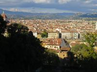 Blick vom Bardini-Garten auf Florenz