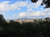 Blick vom Bardini-Garten auf Florenz