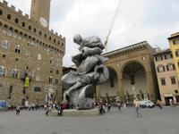 Morgens auf der Piazza della Singnoria