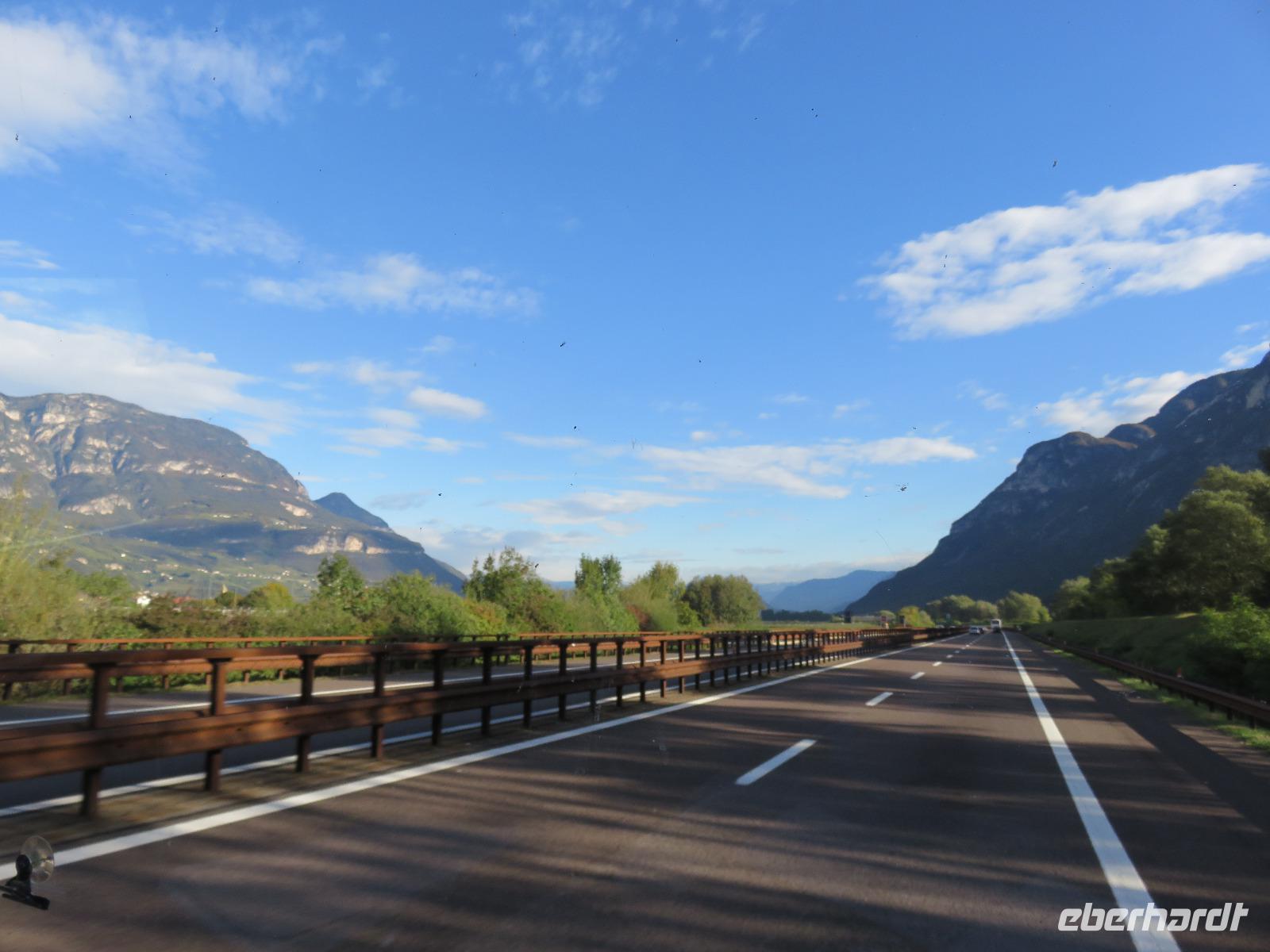 Auf dem Weg zum Brenner