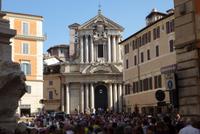 Rom, Gedrängel vor der Fontana di Trevi
