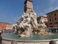 Vierströme Brunnen Piazza Navona