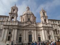 Piazza Navona Rom-Kirche der Heiligen Agnes