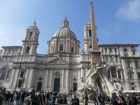 Piazza Navona Rom-Kirche der Heiligen Agnes
