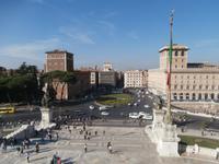 Blick zum Piazza Venezia