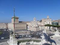 Blick zum Piazza Venezia