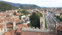 Marostica (Castello Inferiore - Ausblick vom Turm)
