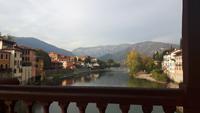 Bassano del Grappa (Blick von der Ponte Vecchio)
