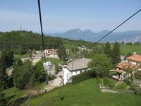 Auffahrt zum Prada Plateau