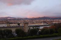 Silvesterreise Florenz 2017 Blick von der Piazzale Michelangelo  (1)