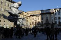 Silvesterreise Florenz 2017 Die Kunstwerke an der Piazza della Signoria  (7)