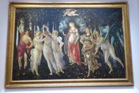 Silvesterreise Florenz 2017 Uffizien, Botticelli Primavera