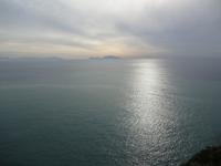 Blick von Procida auf Capri