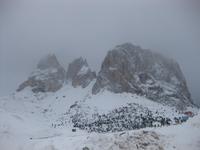 IMG_9080 Dolomitenrundfahrt - Blick vom Sellajoch zum Langkofel