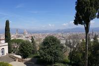 Blick auf Florenz vom Bardini-Garten