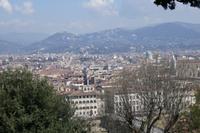 Blick auf Florenz vom Bardini-Garten