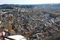 Blick auf Florenz von Domkuppel aus