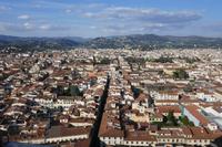Blick auf Florenz von Domkuppel aus