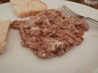 Mittagessen im Agriturismo Oryza