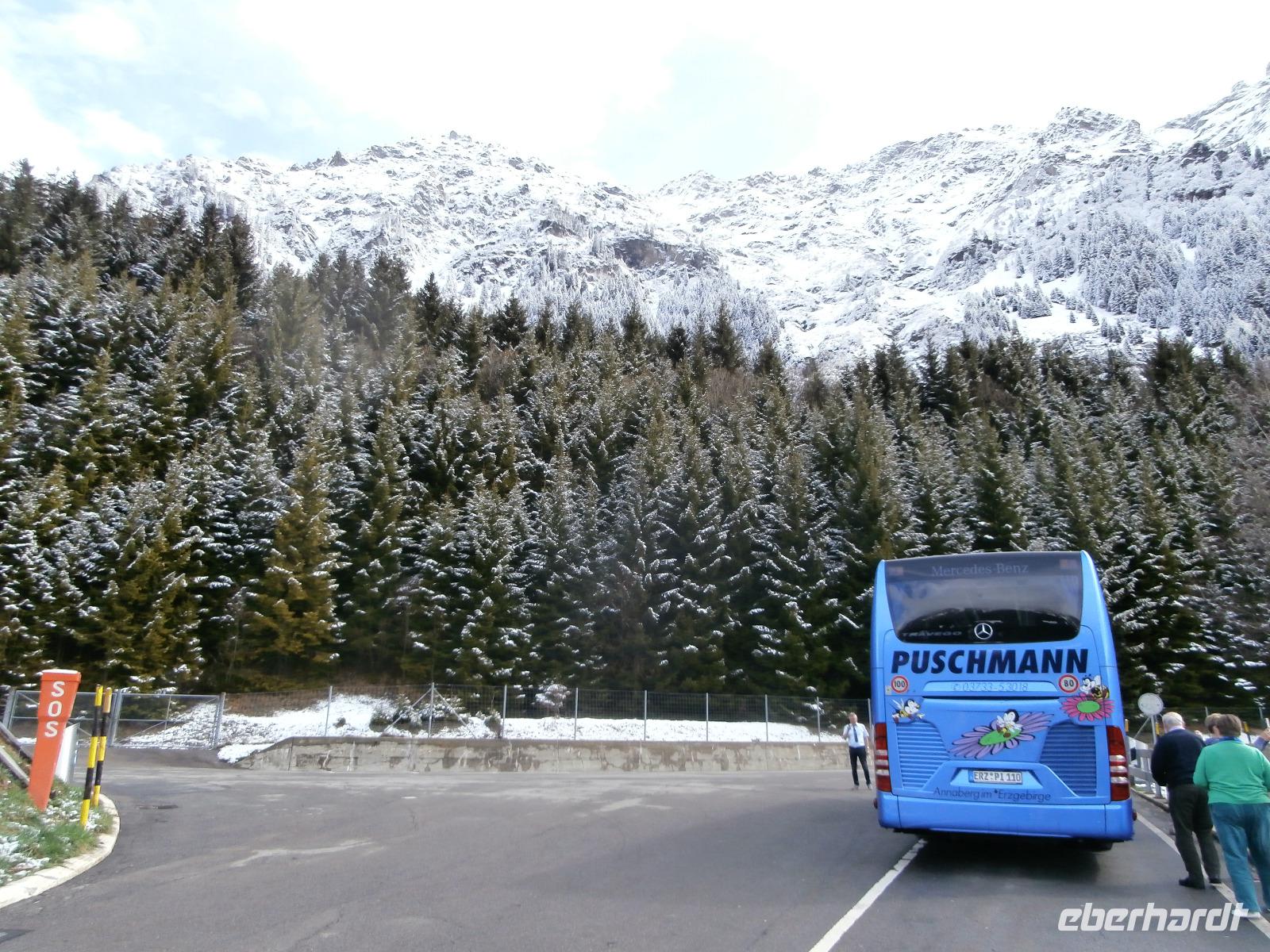 Rückreise über San Bernardino Pian San Giacomo