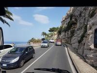 Italien, Strasse bei Sorrent