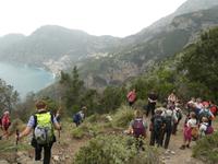 Italien, Wanderung auf dem Götterweg