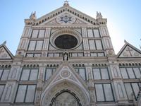 Firenze - Fassade von Santa Croce