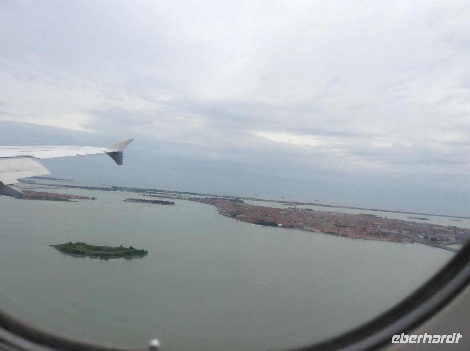 kurz vor der Landung