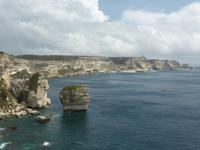 Bonifacio - Blick zum Grain Sable und Capo Pertusato