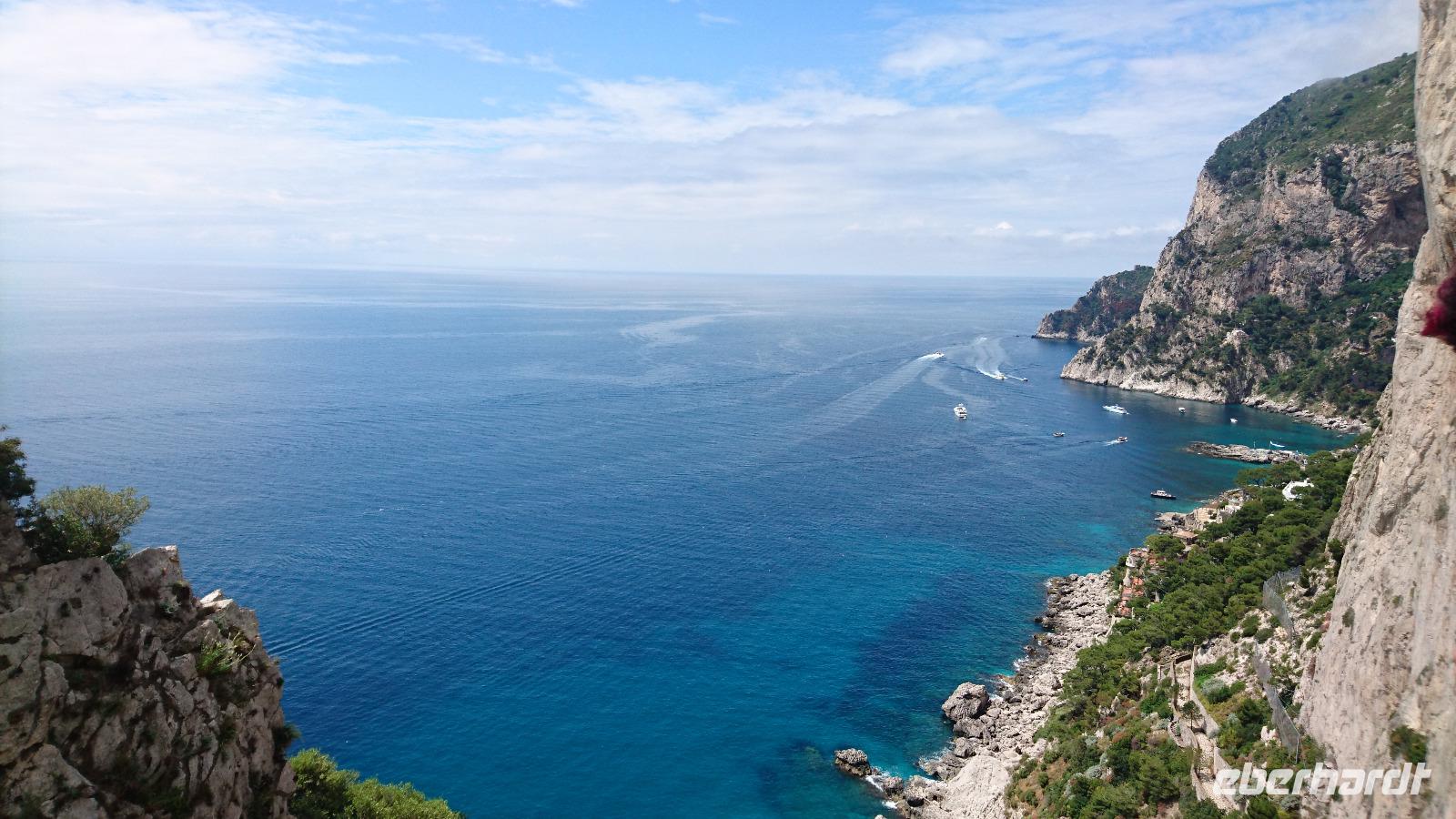 Blick von den Augustus-Gärten Capri