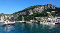 Im Hafen von Capri