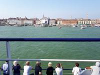 Wanderkreuzfahrt Italien - Auslaufen aus Venedig