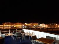Wanderkreuzfahrt mit der Berlin - Civitavecchia bei Nacht
