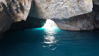 Capri Eingang zur Blauen Grotte