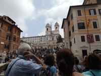  an der Spanischen Treppe