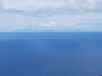 Italien, Argentario, Blick vom Torre di Capo Uomo nach Elba