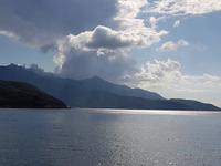 Italien, Elba, Blick zum Monte Capanne