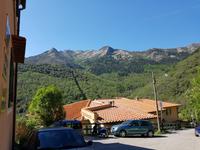 Italien, Elba, Blick von Marciana zum Monte Capanne
