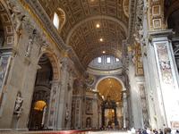 Petersdom oder die Basilika Sankt Peter im Vatikan in Rom (11)
