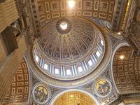 Petersdom oder die Basilika Sankt Peter im Vatikan in Rom (15)