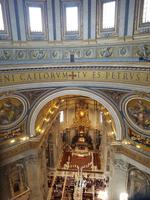 Petersdom oder die Basilika Sankt Peter im Vatikan in Rom