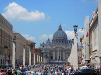Petersdom oder die Basilika Sankt Peter im Vatikan in Rom (30)